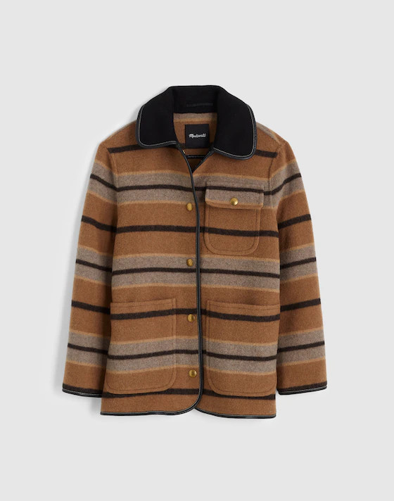 Striped Chore Jacket | Madewell