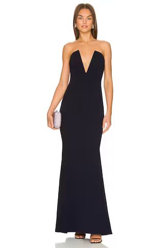 Katie May x REVOLVE Crush Gown in Navy from Revolve.com | Revolve Clothing (Global)
