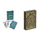 Bicycle Sea King Playing Cards Blue & Aureo Black Playing Cards | Amazon (US)