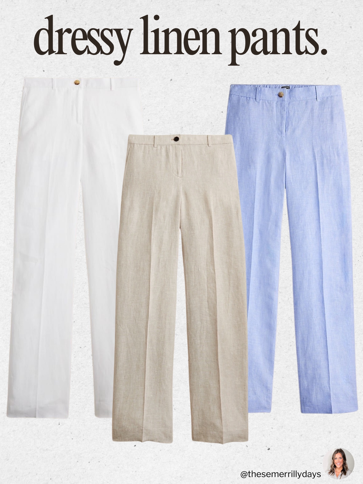 Dressy linen pants I’m loving for Spring and Summer - especially if you work in a casual office or you’re a teacher 

#LTKFindsUnder50 #LTKFindsUnder100 #LTKStyleTip