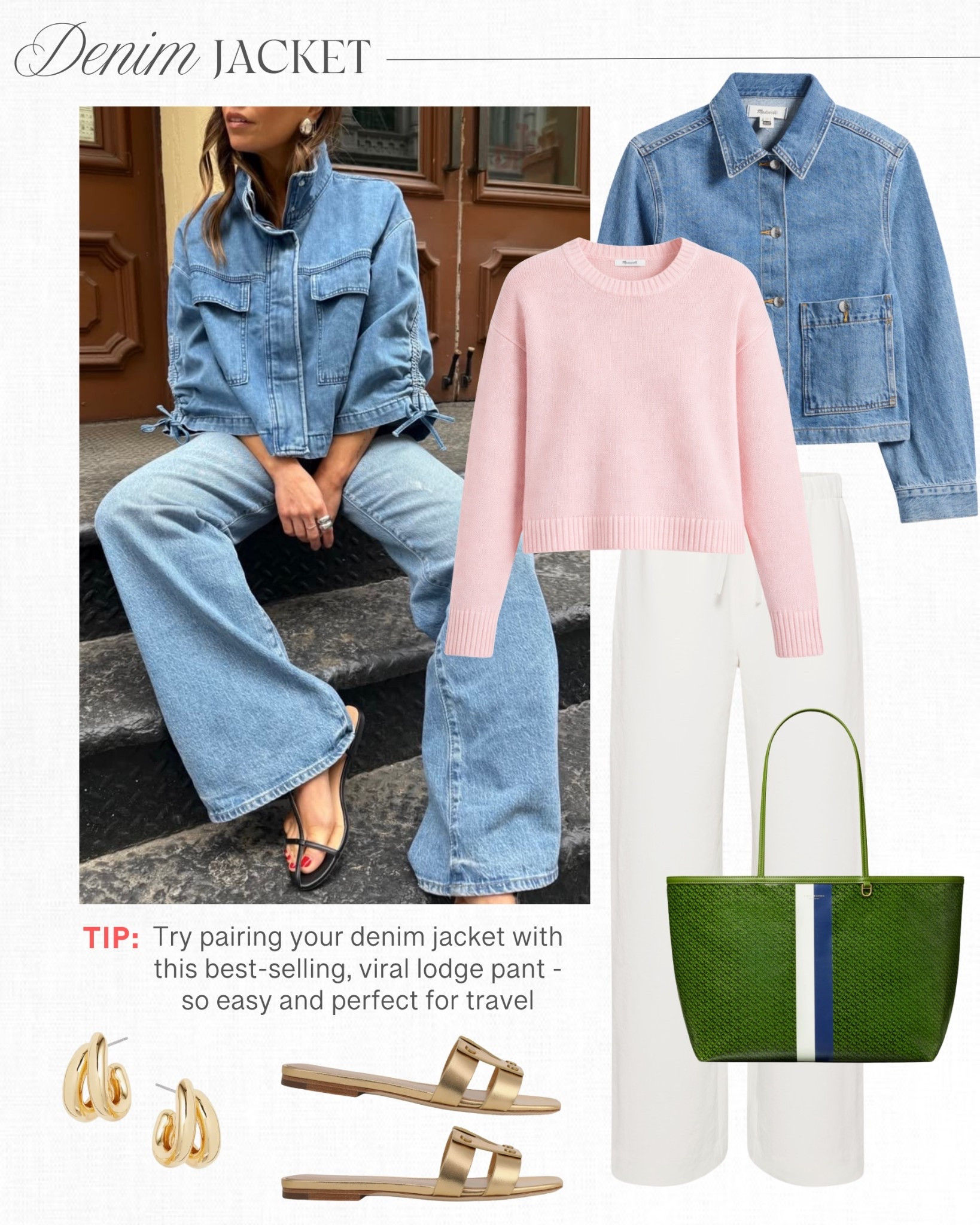 A denim jacket is a must in your wardrobe! Try a new and updated version like this! Linking all my favorite denim jackets below!! ✨

#LTKOver40 #LTKSeasonal #LTKootd