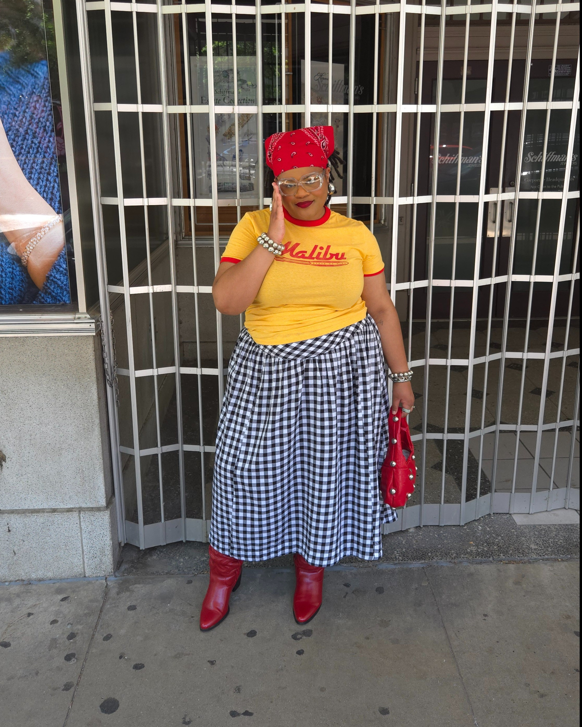 Determined to always have fun with my style! 🥰 (Note: If you are pear shaped, size down in this skirt.)

#LTKootd #LTKPlusSize