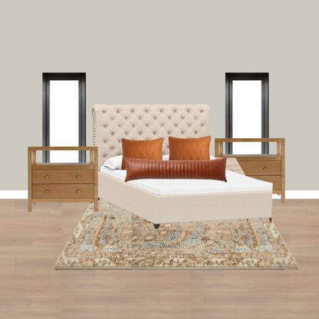 What I have ready to go for our master bedroom. Can’t wait to move in. I’ve been shopping for drapes for our windows  