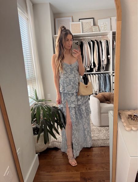 The most amazing wedding guest dress for less than $100! Summer wedding guest dress, tiered dress trend, blue wedding guest dress 

#LTKwedding #LTKFind #LTKunder100