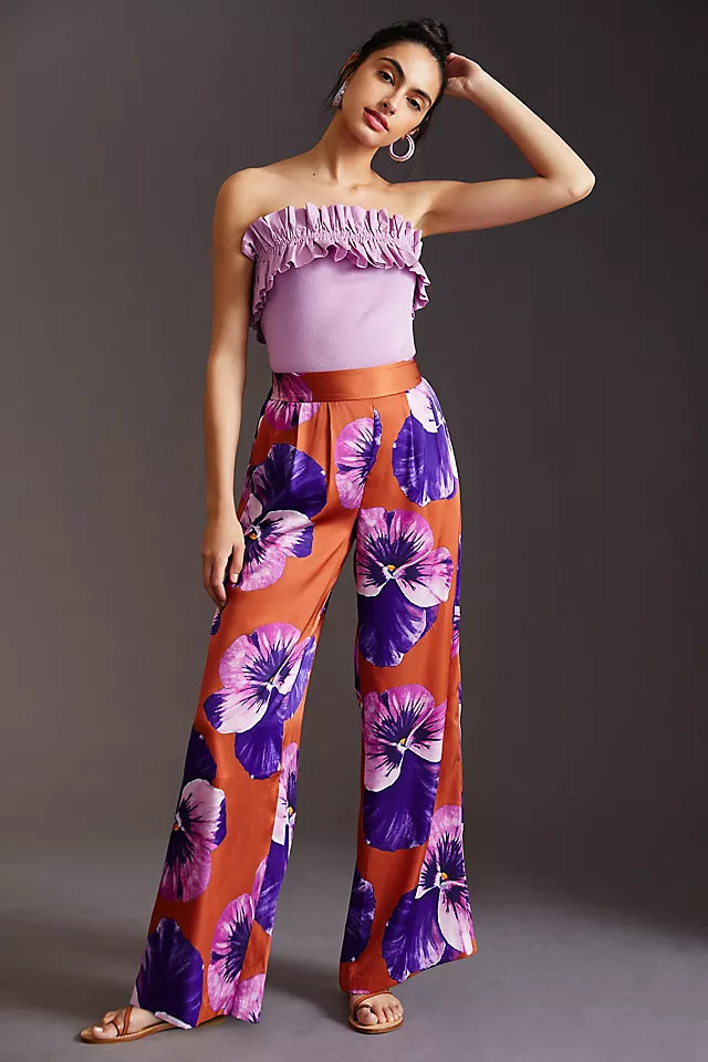 Hutch Floral Pants | Anthropologie (US)