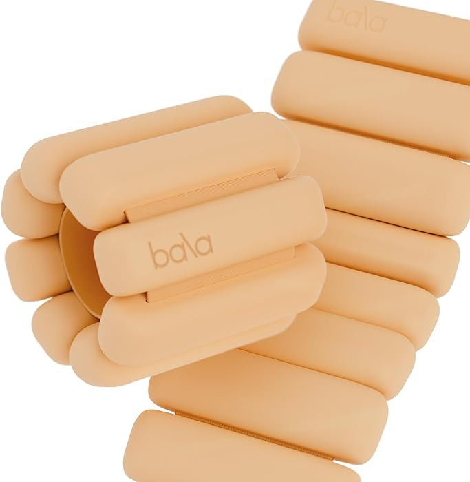 Bala Bangles Wrist & Ankle Weights - Adjustable Weighted Bands for Women & Men - Soft Silicone Ar... | Amazon (US)