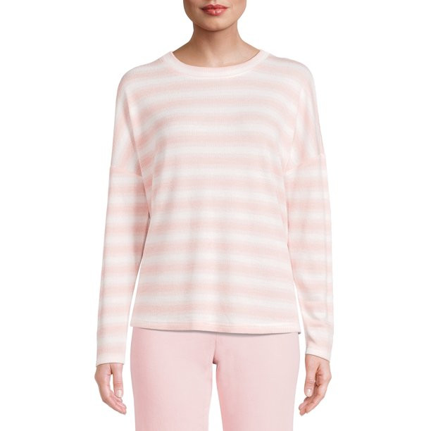 Time and Tru Women's Drop Shoulder T-Shirt - Walmart.com | Walmart (US)