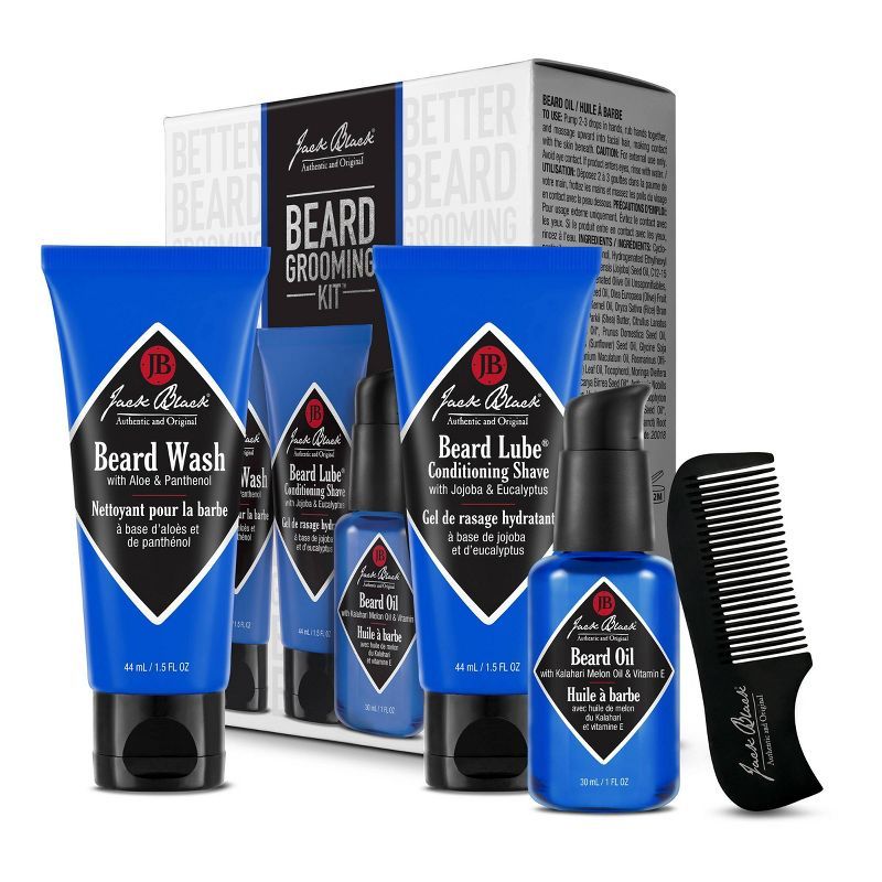 Jack Black Beard Grooming Kit - 4ct - Ulta Beauty | Target
