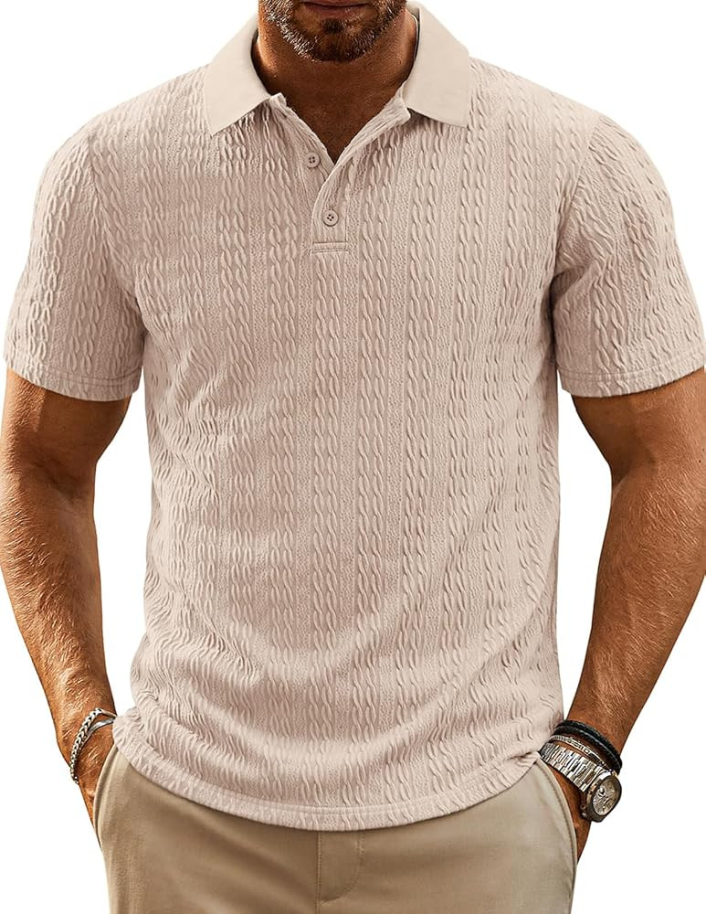 PJ PAUL JONES Polo Shirts Short Sleeve Golf Shirts | Amazon (US)