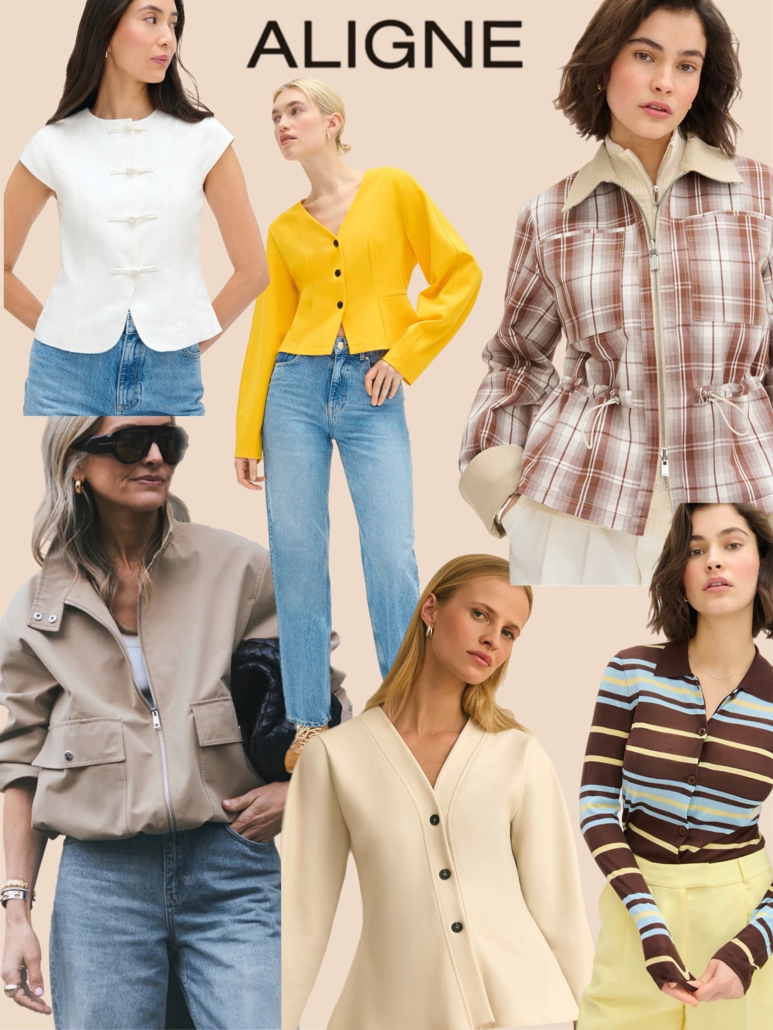 ALIGNE new in
Spring outfits 
Spring jackett

#LTKspring #LTKuk #LTKeurope