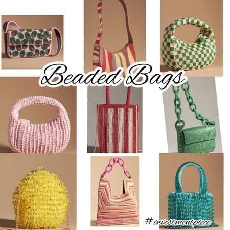 From patterns to colors to clutches and crossbodies - these chic beaded bags are on so on trend - and under $100! @anthropologie #investmentpiece 

#LTKitbag #LTKstyletip #LTKfindsunder100