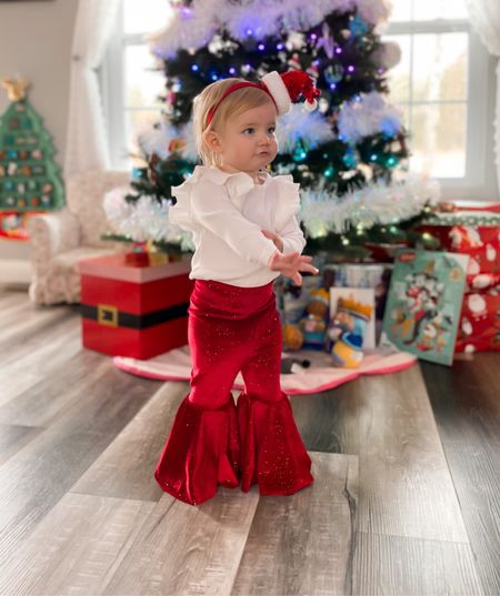Ps Christmas bell bottoms from last year! They actually still fit her this year so you might catch her in them too! 


#LTKHoliday #LTKkids #LTKSeasonal