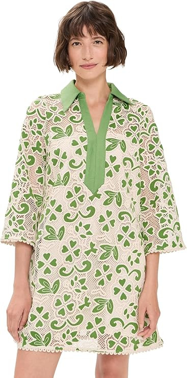 English Factory Women's Embroidered Collar Mini Dress | Amazon (US)