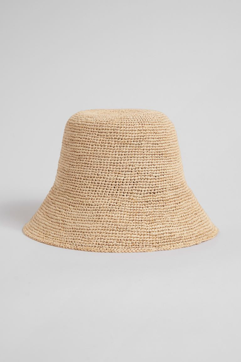 Fischerhut aus Stroh | H&M (DE, AT, CH, NL, FI)