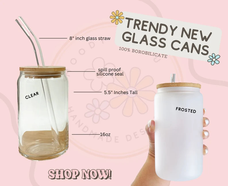 Color Changing Halloween Cute Purple Ghost Glass Can Spooky - Etsy | Etsy (US)