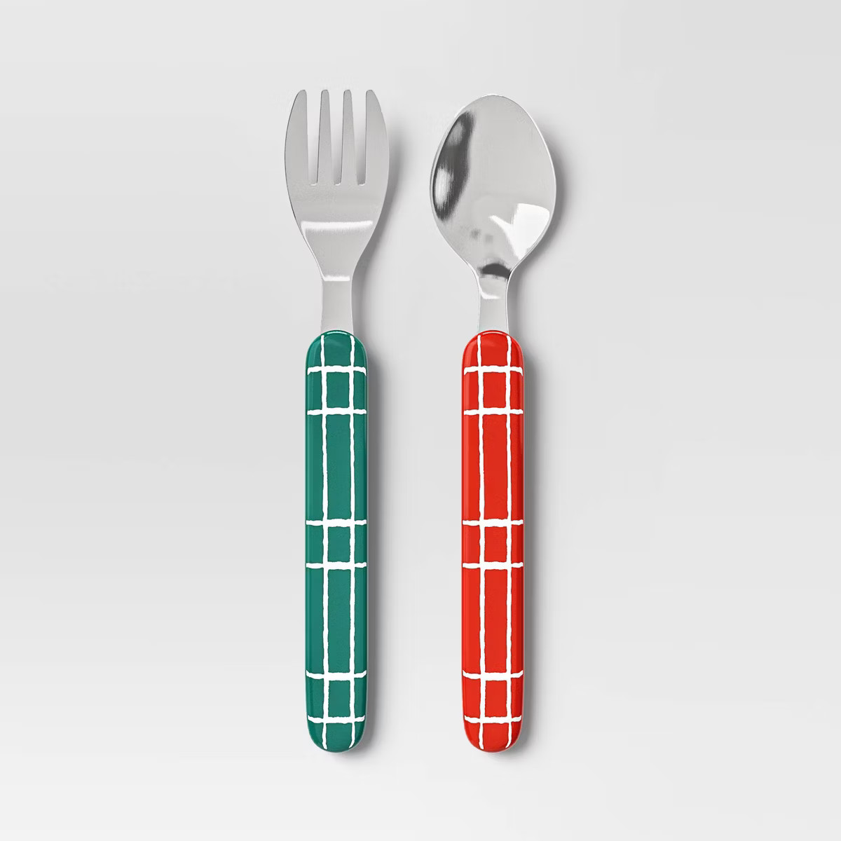 2pc Christmas Flatware Set Red - Wondershop™ | Target