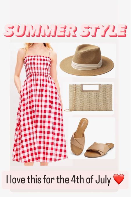 Perfect 4th of July style! Love this look! You could wear this anytime throughout the summer! 

#LTKStyleTip