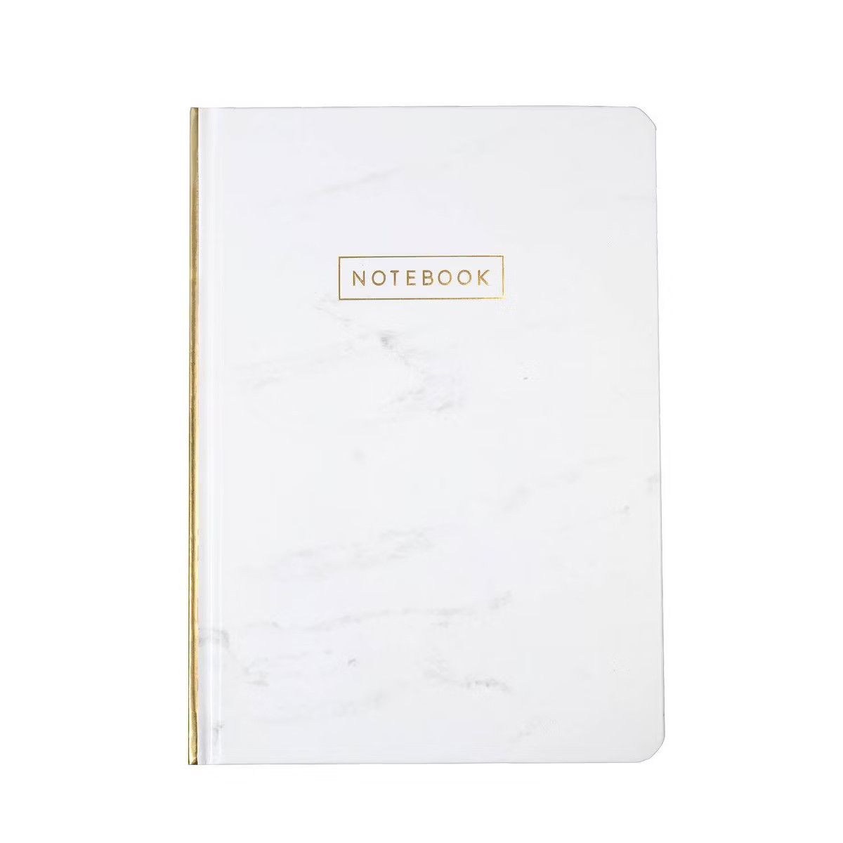 Lined Journal 5"x 7.25" Marble with Gold Foil - DesignWorks Ink | Target