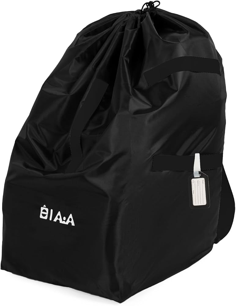 elaia Car Seat Travel Bag for Airplane, Waterproof Wearable with Straps, Large Capacity Padded Ca... | Amazon (US)