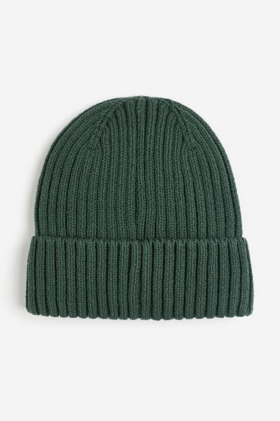 Rib-knit hat - Beige - Kids | H&M GB | H&M (UK, MY, IN, SG, PH, TW, HK)