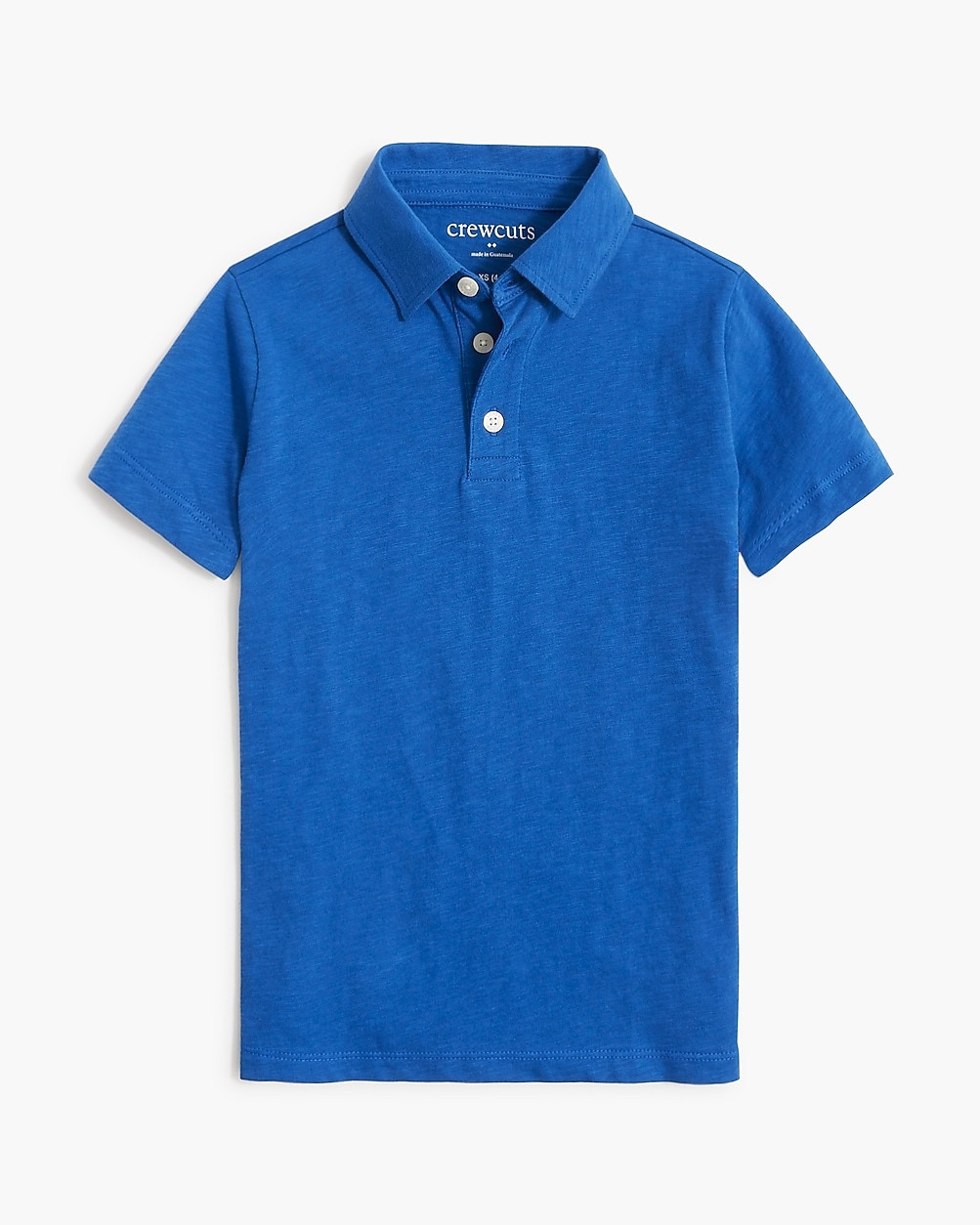 Boys' slub cotton jersey polo shirt | J.Crew Factory