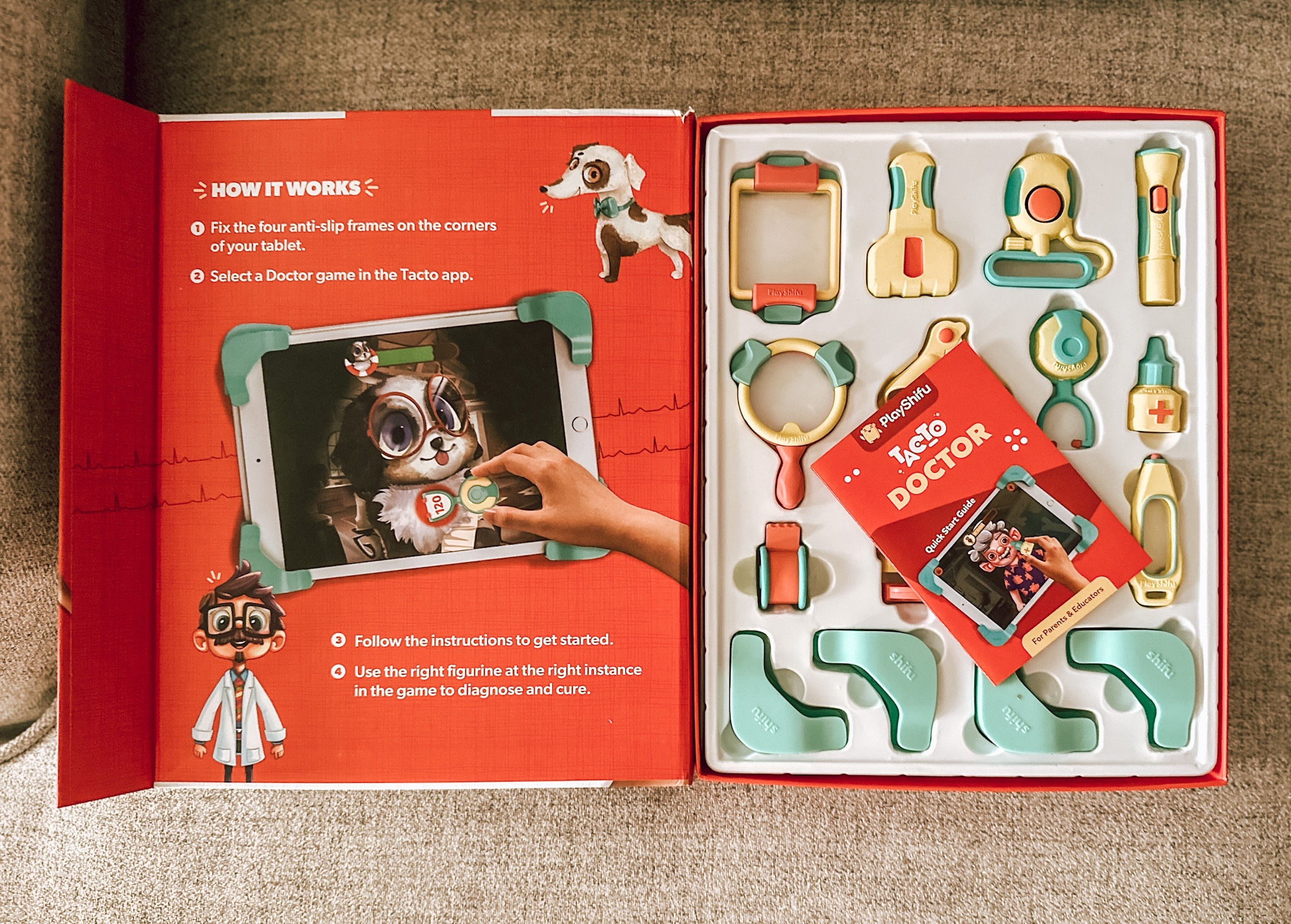 Tacto Doctor is named toy of the year. It will keep your child engaged for hours while also teaching them about health and wellness through the treatment of their virtual patients. 

#LTKkids #LTKfindsunder50 #LTKGiftGuide