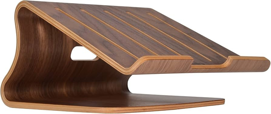 Wooden Laptop Stand,Laptop Holder Stand,Laptop Stand Wooden,Wood Laptop Stand for Desk,Compatible... | Amazon (US)