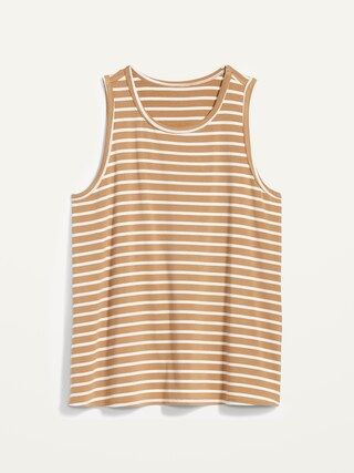Sleeveless Luxe Striped T-Shirt | Old Navy (CA)
