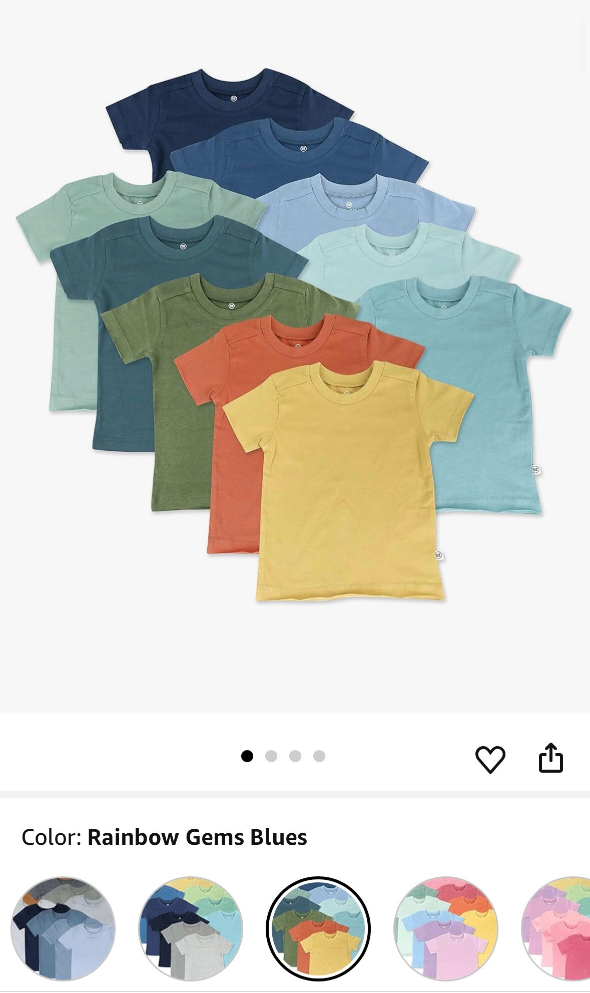 My toddler wears these tees almost daily!!! Such great quality & great price for the whole pack - several colors to choose from too! Goes from 0-3 all the way to 7 years old 

#LTKSummerEdit #LTKKids #LTKItBag