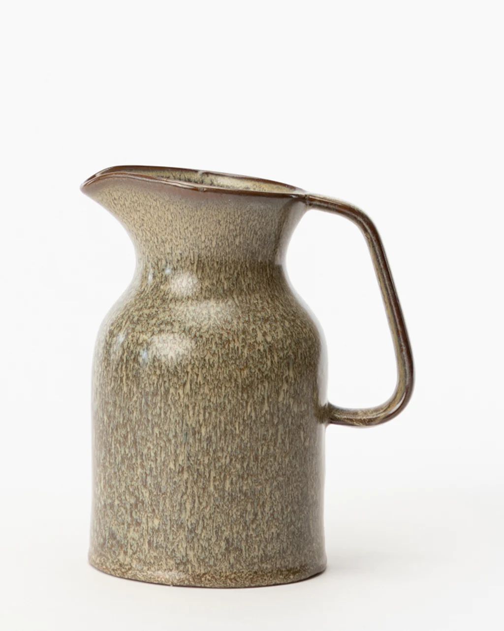 Reactive Glazed Stoneware Pitcher | McGee & Co.