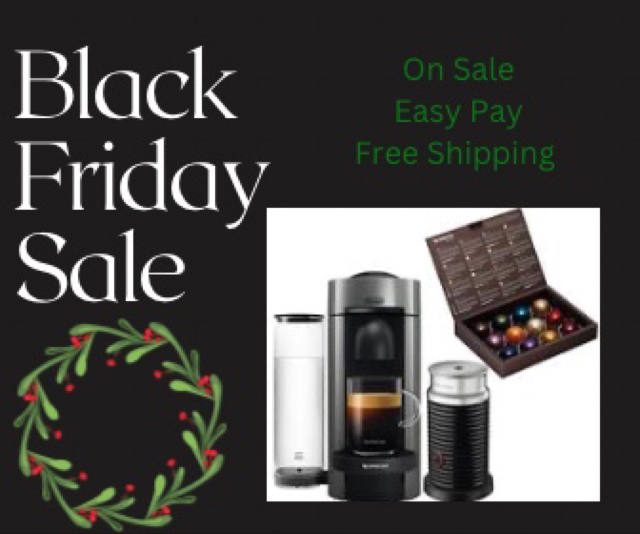 Nespresso Black Friday Sale! 

#LTKsalealert #LTKGiftGuide #LTKhome