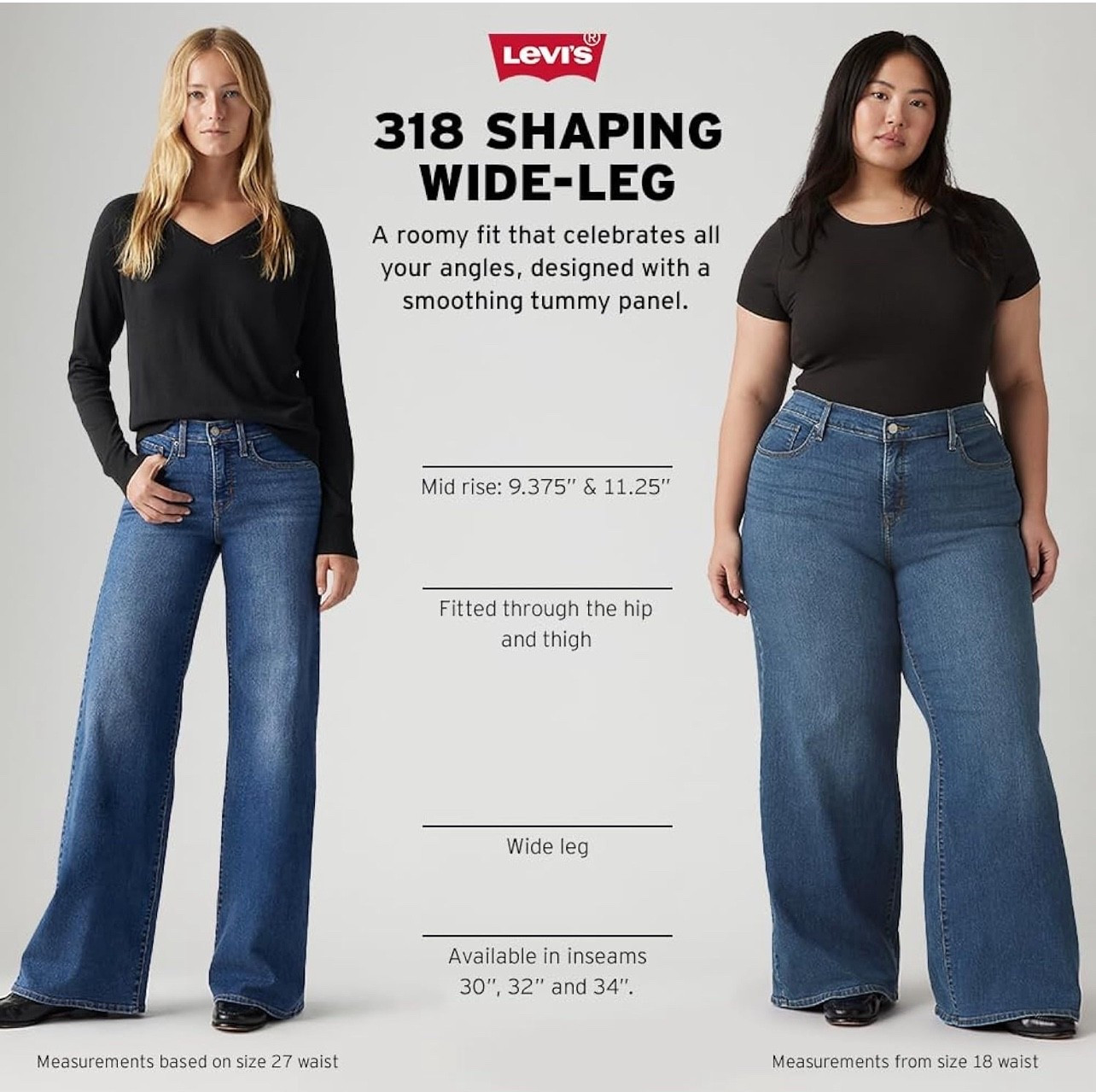 Just snagged a pair of these jeans from Amazon in petite sizing and very happy with the comfortable fit and sizing! Wide leg denim Levi’s in multiple washes.

#LTKFindsUnder100 #LTKOver40 #LTKPetite