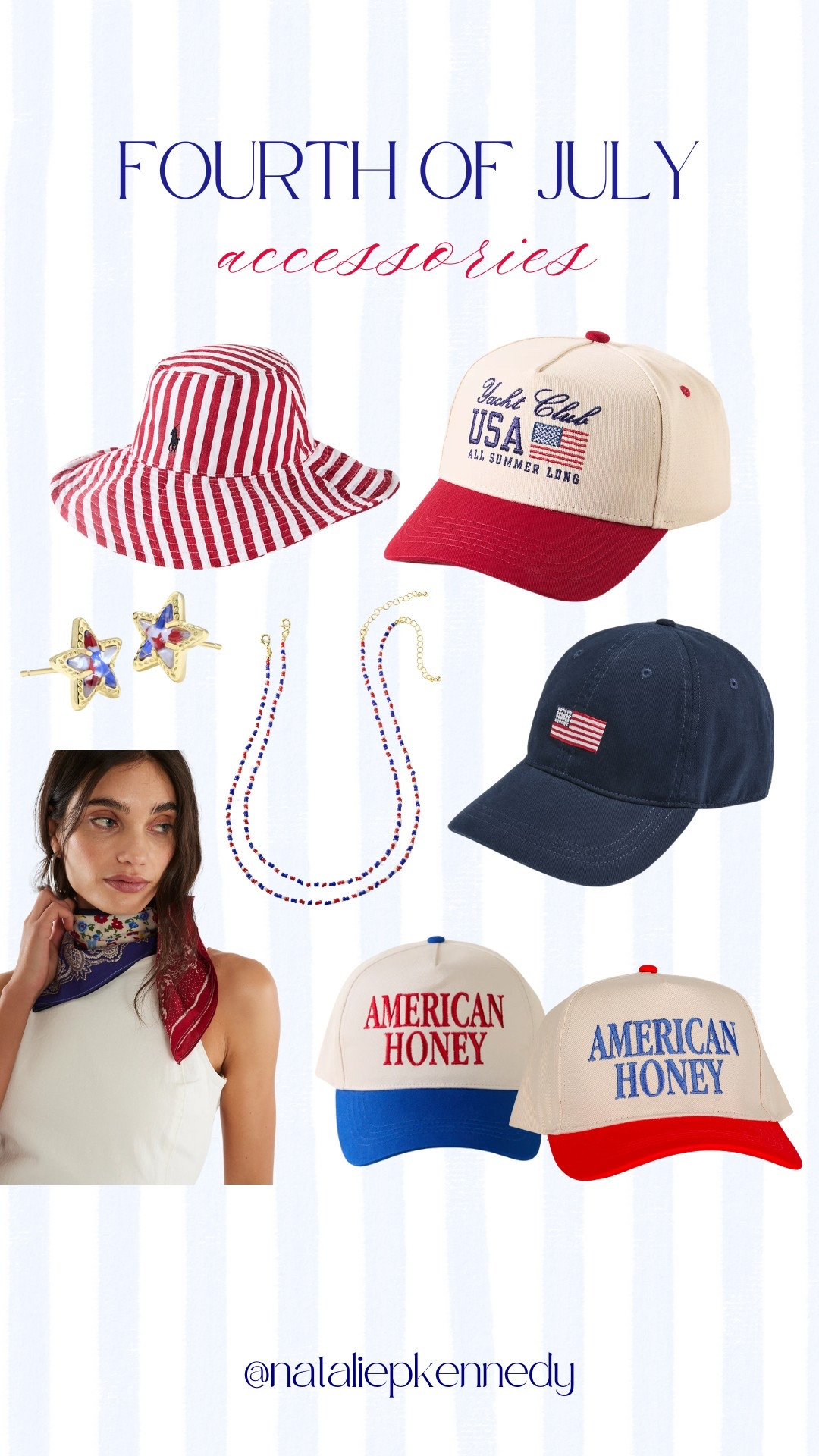 Accessories for the 4th of July 💙❤️ 

#LTKSummerEdit #LTKSaleAlert #LTKSeasonal