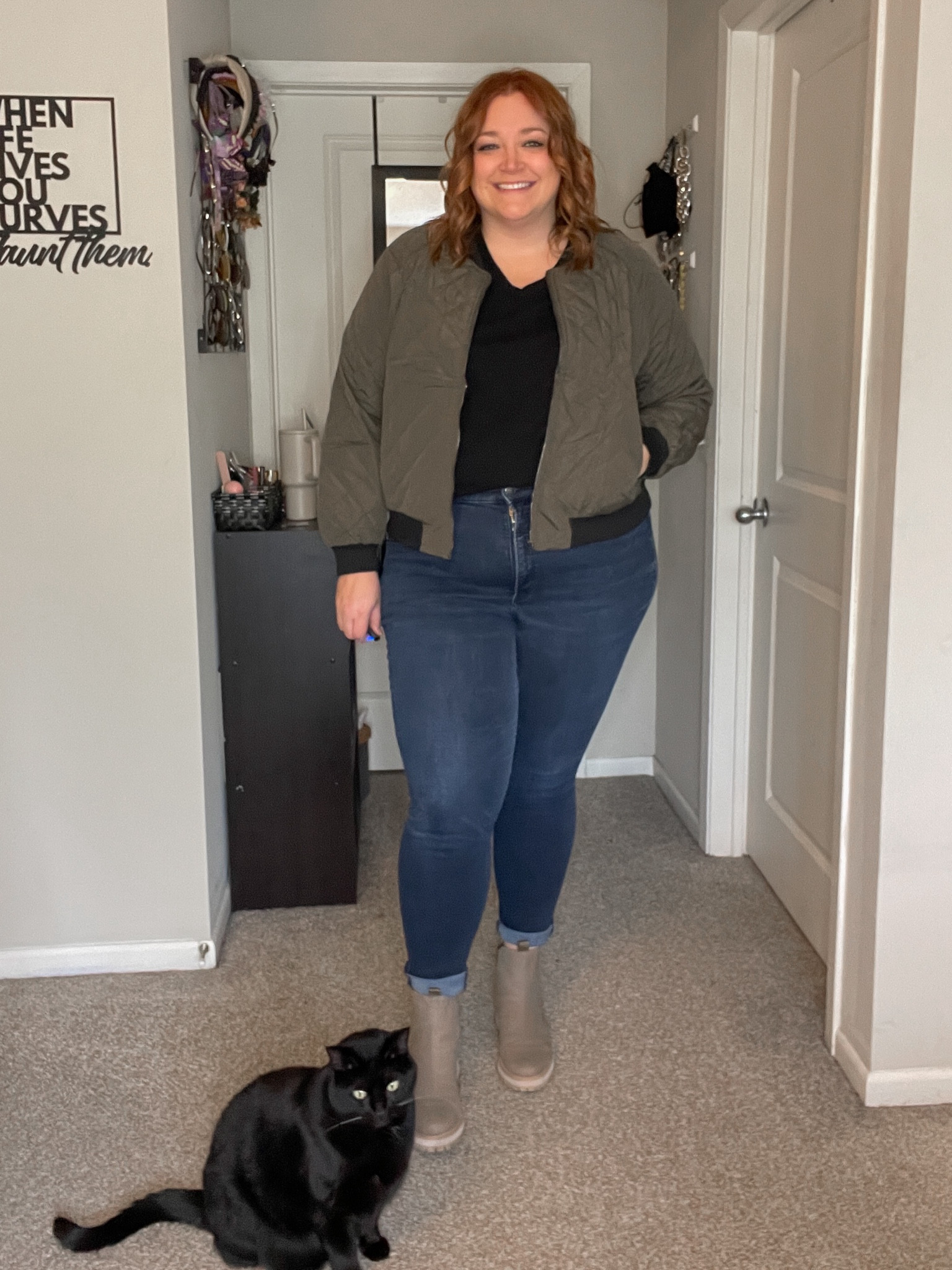 Affordable jacket perfect for fall.

#LTKPlusSize #LTKFindsUnder50 #LTKMidsize