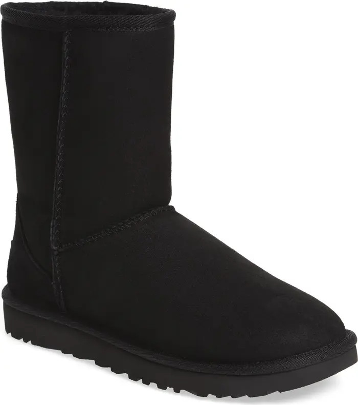 Classic II Genuine Shearling Lined Short Boot (Women) | Nordstrom