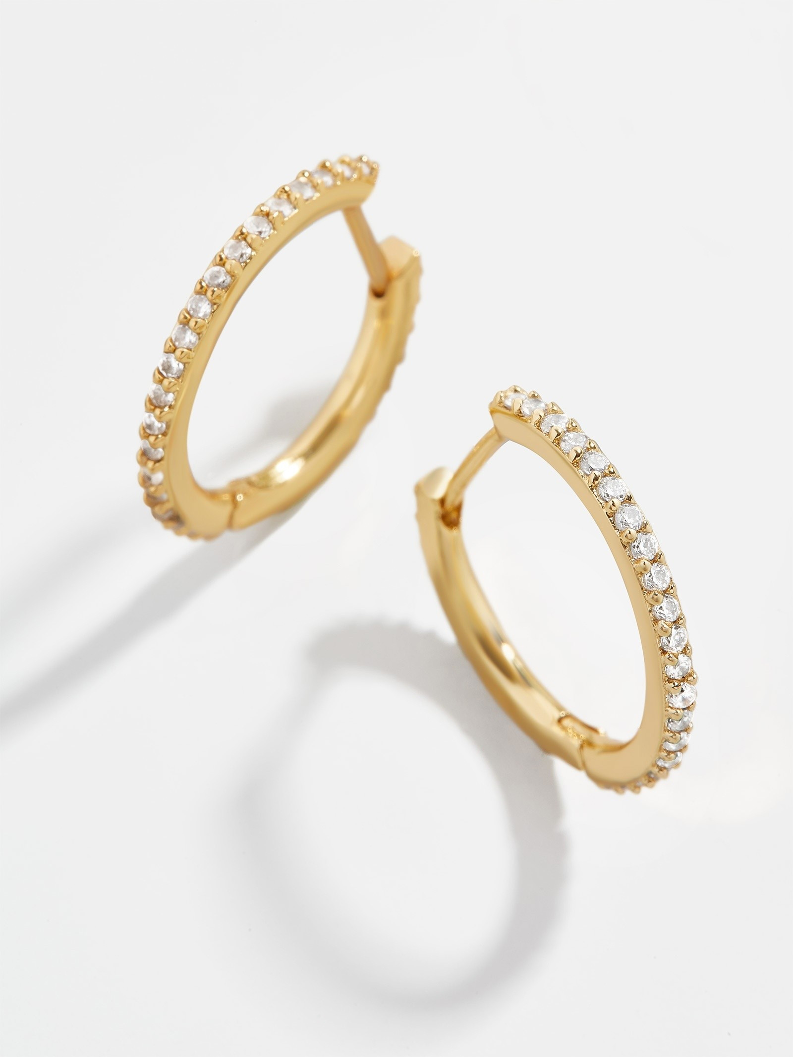 Niata 18K Gold Vermeil Huggie Hoops | BaubleBar (US)