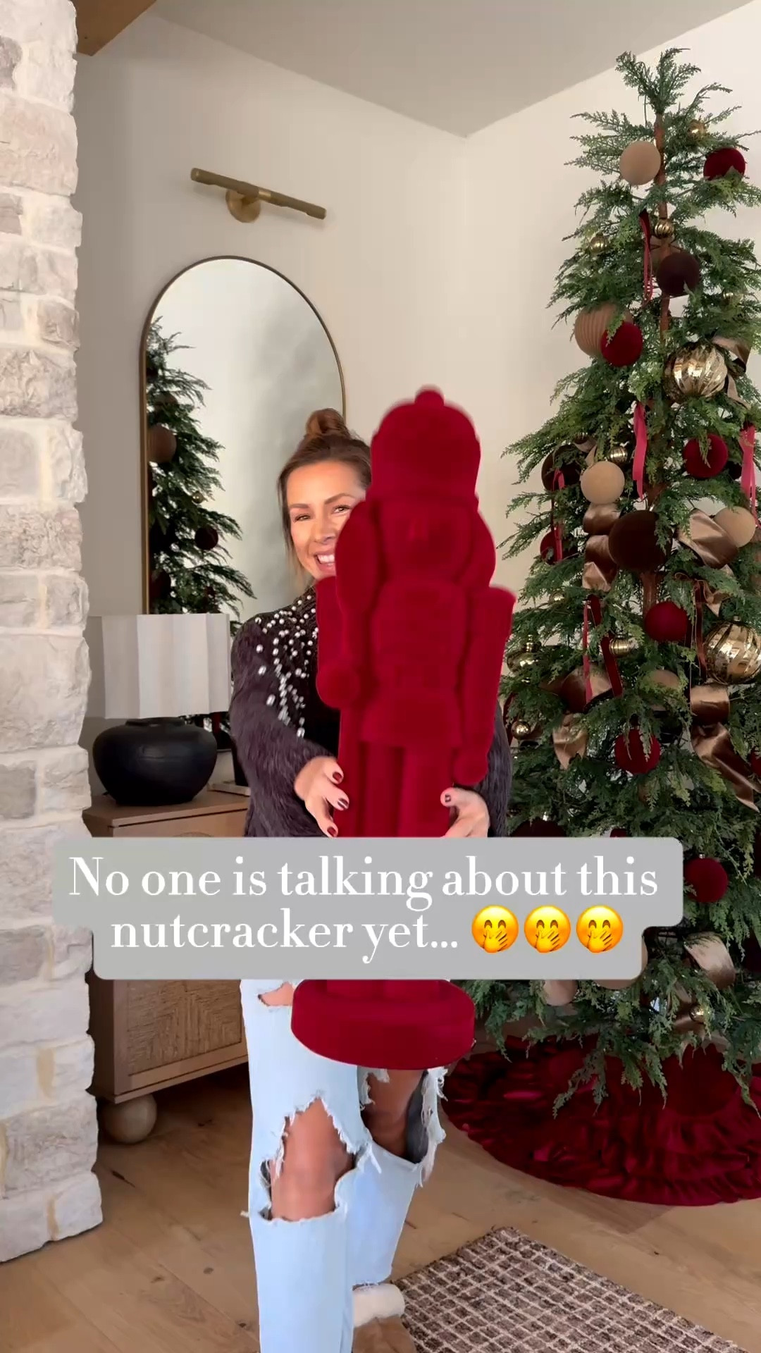 I am in love with this nutcracker!! So good! Also comes in green! @target 

#LTKHoliday #LTKSeasonal #LTKHome