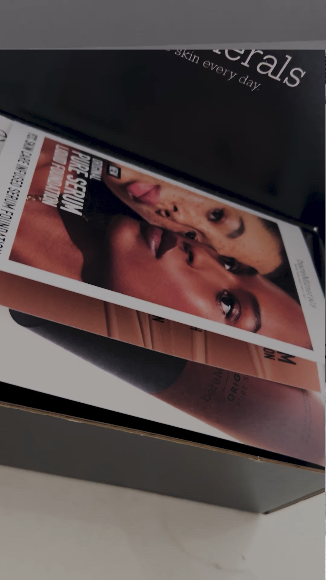 Unveil a flawless glow with Bare Minerals Radiant Natural Liquid Foundation—your skin's daily ally featuring Broad Spectrum SPF 20 Mineral Sunscreen. Its fluid formula means a little goes a long way, offering full coverage with less product. 🌿 Embrace the cruelty-free, vegan, paraben-free, sulfate-free, and gluten-free goodness, all dermatologist-tested for your peace of mind. While it doubles as a tinted SPF, we recommend a higher SPF for extended sun exposure. 🌞 Featured Products: Bareminerals Maximalist Mascara, Complexion Brightening Concealer in Medium Suede, Radiant Natural Liquid Foundation in Light Warm 2.5, BarePro Skin Perfecting Powder in Light Warm 20, Gen Nude Blush in Kiss of Mauve, soothing Lip Balm, and the luscious Mineralist Lip Gloss-Balm in Heart. 💄💋 #BareMinerals #NaturalGlow #CrueltyFreeBeauty #VeganMakeup #CleanBeauty #SPFProtection #MinimalistMakeup