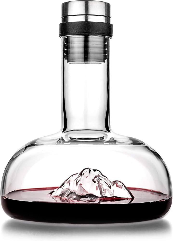 Luxbe - Wine Decanter Aerator 54-Ounces - Crystal Glass - Lead Free - Premium Carafe with Accesso... | Amazon (CA)