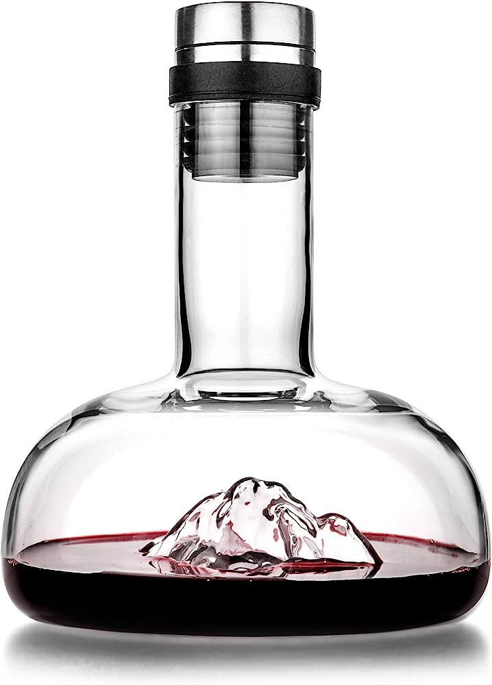 Luxbe - Wine Decanter Aerator 54-Ounces - Crystal Glass - Lead Free - Premium Carafe with Accesso... | Amazon (CA)