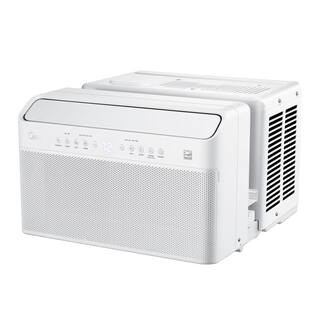 Midea 12,000 BTU U-Shaped Inverter Window Air Conditioner WiFi, 9X Quieter, Over 35% Energy Savin... | The Home Depot