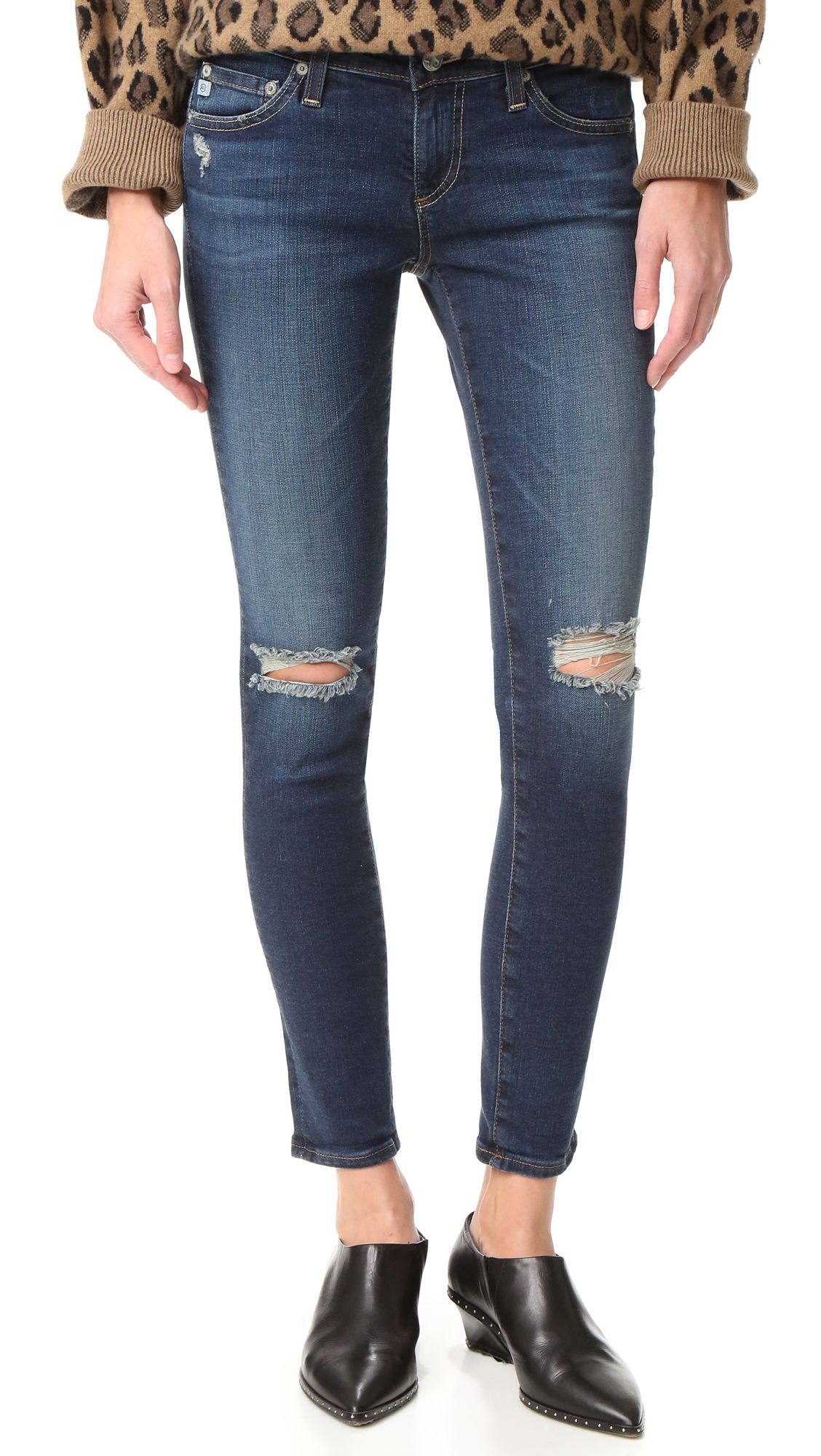 Ag The Legging Ankle Jeans - 4 Year Fog | Shopbop