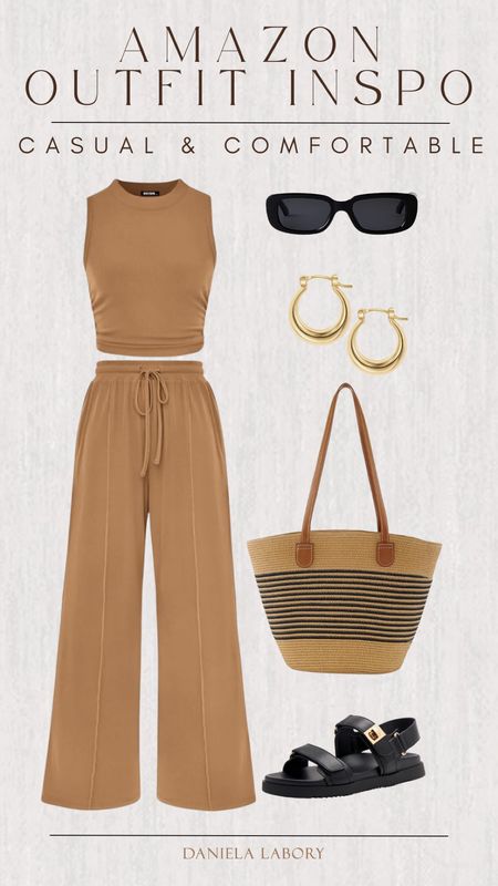 Amazon Outfit Inspo
Casual & Comfortable 

Spring outfit
Summer outfit
Casual outfit
Sunglasses
Two piece set
Sandals
Woven bag

#LTKSeasonal #LTKtravel #LTKstyletip
