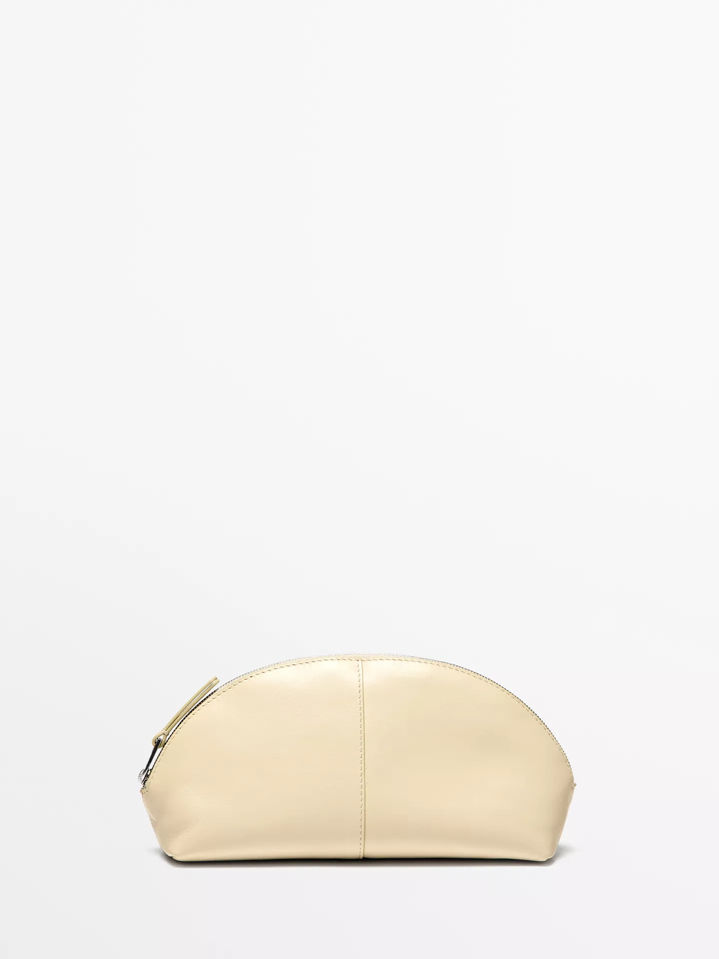 Nappa leather toiletry bag | Massimo Dutti UK