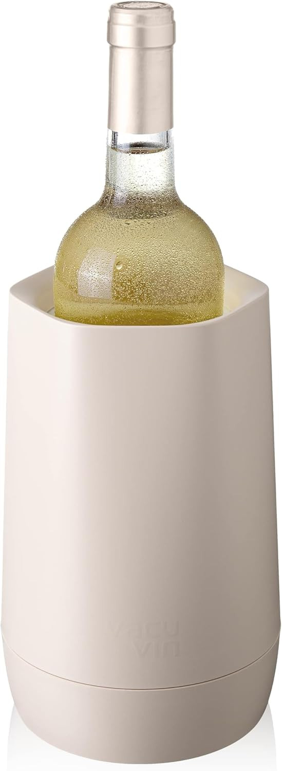 Vacu Vin Wine Cooler Hexo – Sand – Modern Active Wine Bottle Chiller with Removable Cooling S... | Amazon (US)
