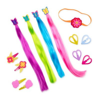 Our Generation Attached at the Clip Hair Play Style Accessory Set for 18" Dolls | Target