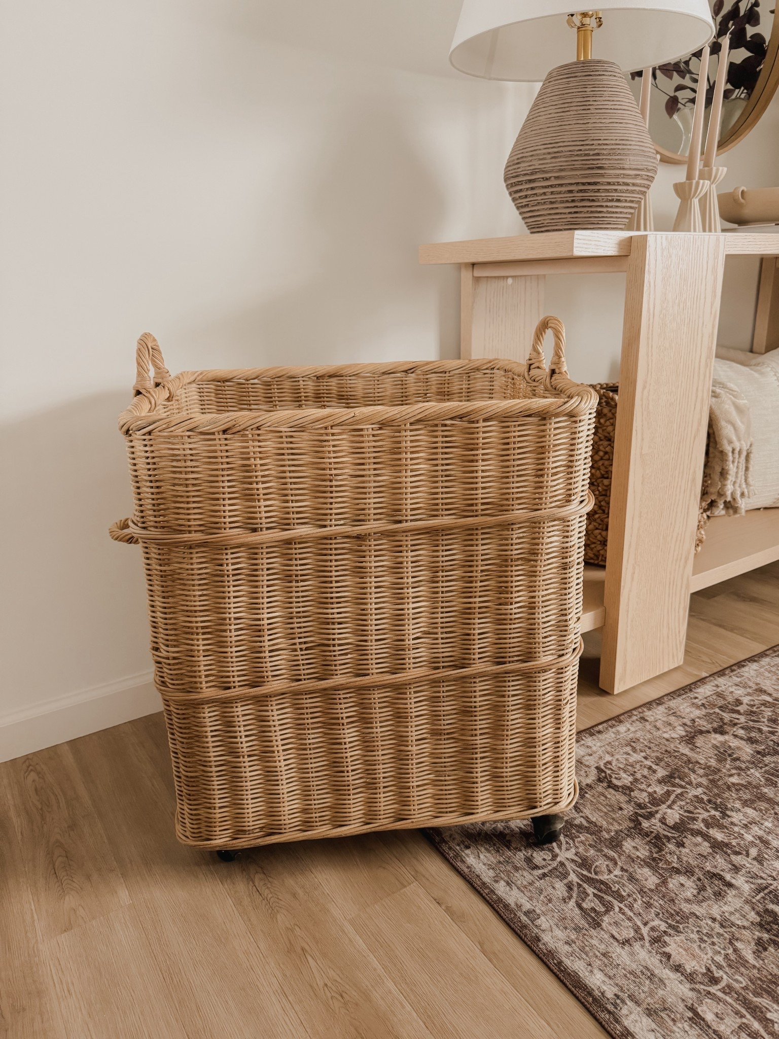 New laundry basket 🧺 🤍

#LTKHome
