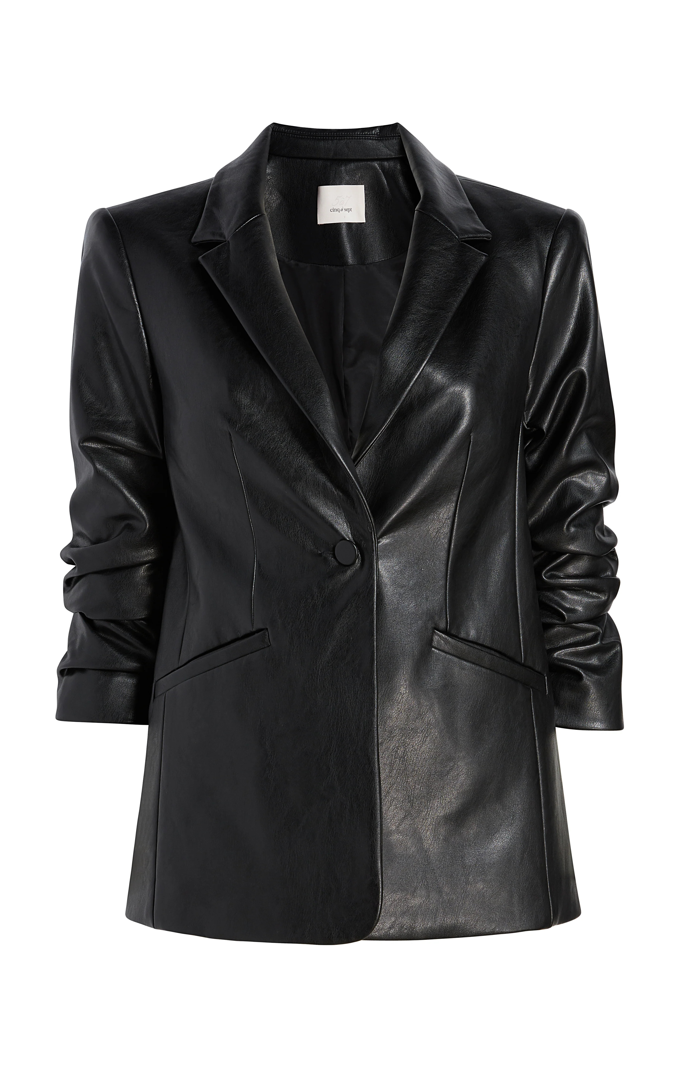 Vegan Leather Kylie Jacket | Cinq à Sept