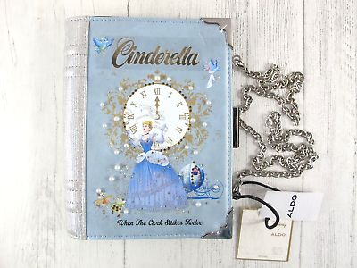 Disney X Aldo Cinderella Storybook Two Clutch Light Blue Bag ~ NWT | eBay US