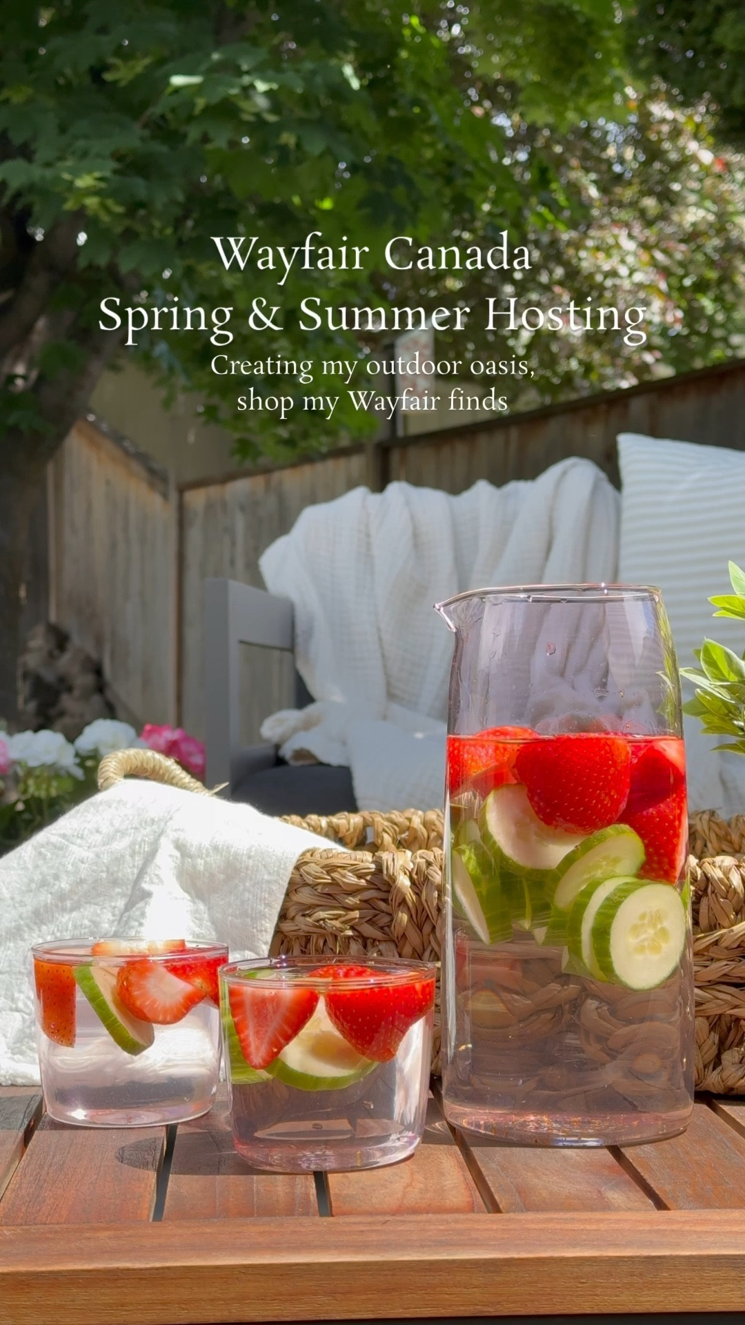Sun is out, kids are playing in the yard, and you make the most refreshing drink in your new blush glassware… life is good. @wayfaircanada is always pulling through with everything you need for this season ahead. Outdoor toys, drinkware, lounge sets… you name it! Linking some of my finds along with this cute wicker tray! 

#Ad #WayfairCanada #WayfairCAHome #WayfairCanadaPartner 